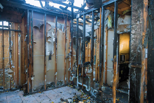 Professional Emergency Fire Cleanup technician working in Jarrettsville, MD